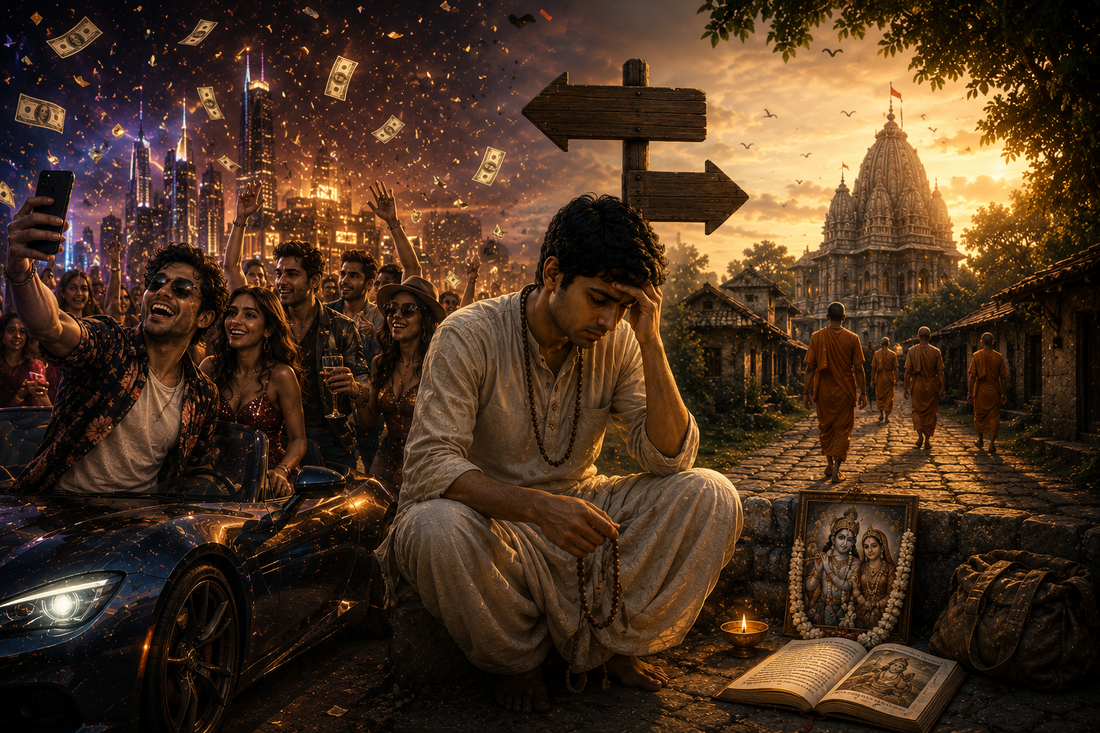 SILLY POINT  Reel life is silly; even sillier is our living by its ephemeral promises by Caitanya Caraṇa Dāsa