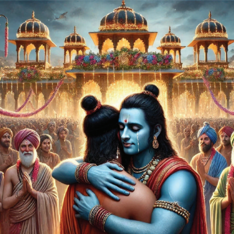 Rama Tests Bharata