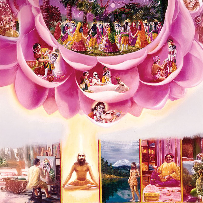 What does working for Krishna mean?